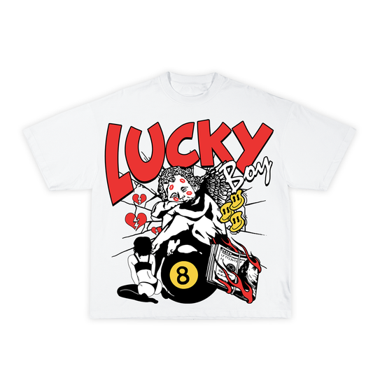 "LUCKY BOY" TEE