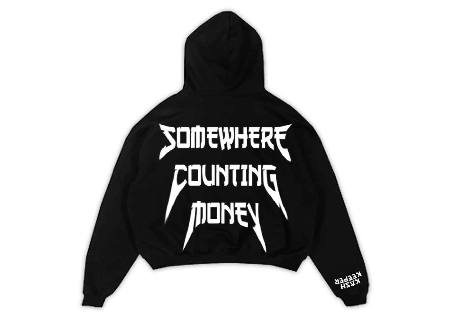 SOMEWHERE COUNTING MONEY HOODIE